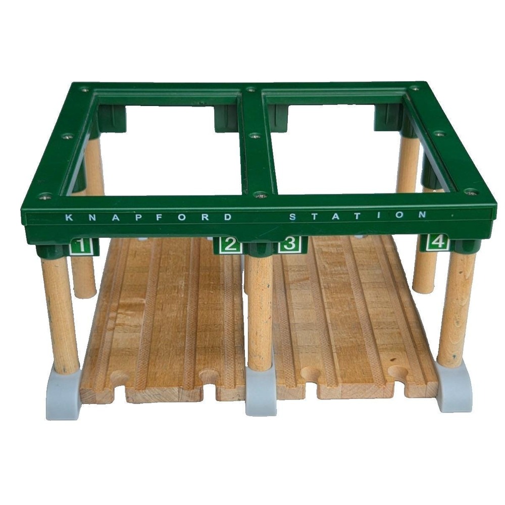 Thomas Wooden Railway Knapford Station Wood Train Building (No Domes)
